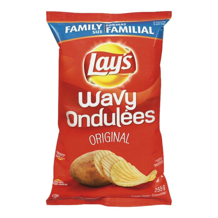 LAY'S CROUSTILLES ONDULÉES 255 G