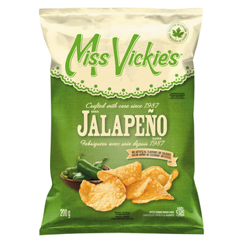 MISS VICKIES CHIPS DE POMMES DE TERRE JALAPENO 200 G