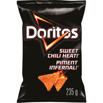 DORITOS TORTILLA CHIPS SWEET CHILI HEAT 235 G