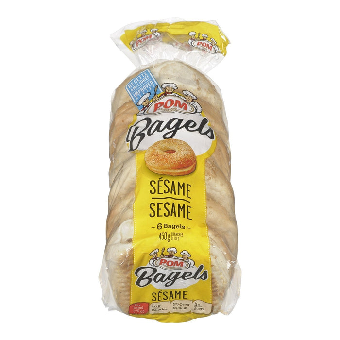 POM BAGELS SESAME 6S 450 G