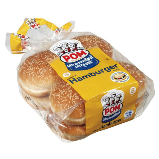 POM PAIN HAMBURGER SÉSAME ULTRA MOELLEUX 8 UN