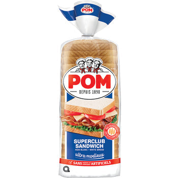 POM-SUPER-CLUB PAIN BLANC PAIN BLANC 695G