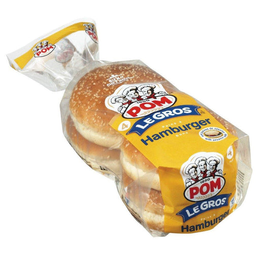 POM PAIN HAMBURGER LE GROS 4 UN