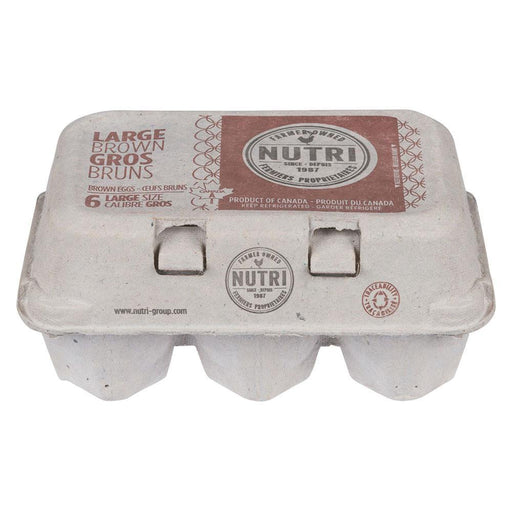 NUTRI-OEUFS BRUNS 6 UN