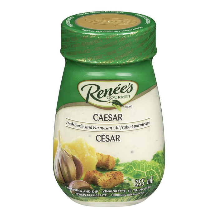 RENÉES VINAIGRETTE & TREMPETTE CÉSAR 355 ML
