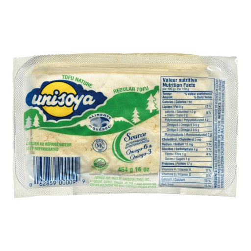 UNISOYA TOFU NATURE BIO 454 G