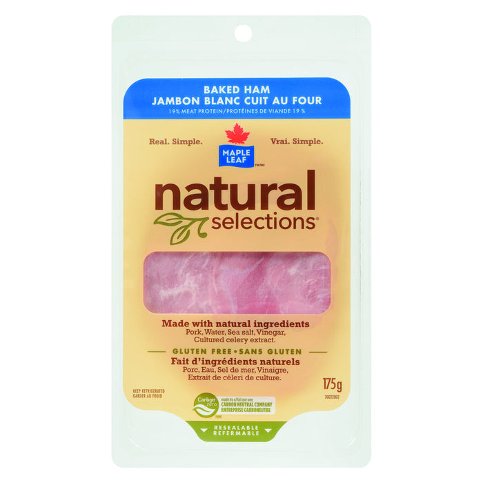 MAPLE LEAF JAMBON COUPÉ TRANCHÉ