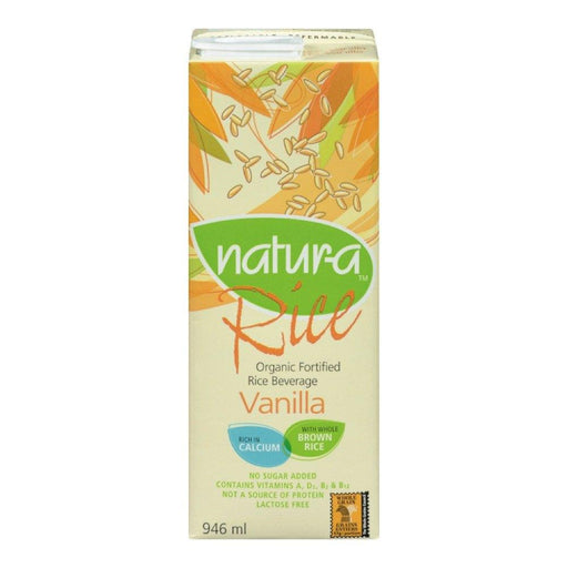 NATURA BOISSON RIZ BIO VANILLE SANS-GLUTEN 946 ML