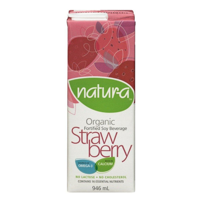 NATURA BOISSON SOYA BIO FRAISE SANS-GLUTEN 946 ML