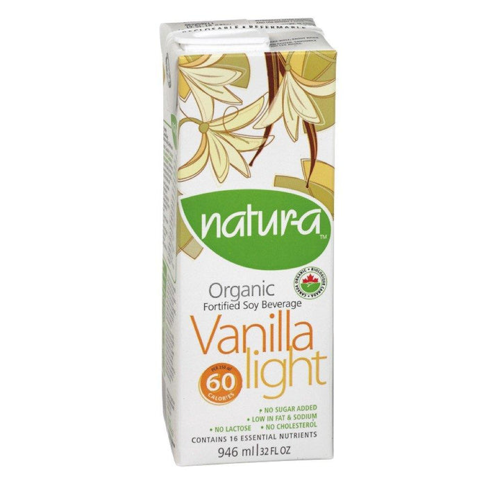 NATURA BOISSON SOYA BIO VANILLE LÉGER SANS-GLUTEN 946 ML
