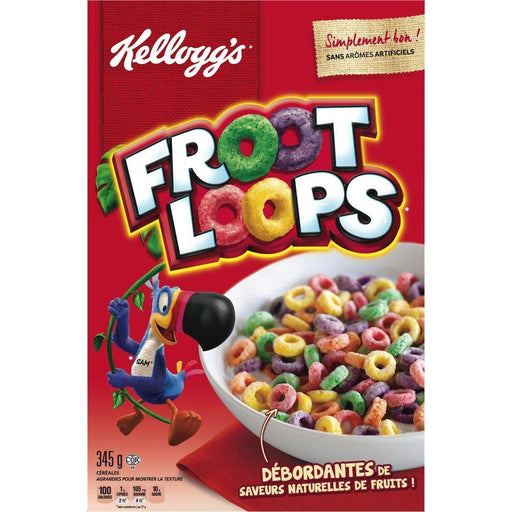 KELLOGG'S CÉRÉALES FROOT LOOPS 345 G
