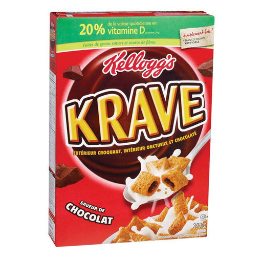 KELLOGG'S CÉRÉALES KRAVE CHOCOLAT 323 G