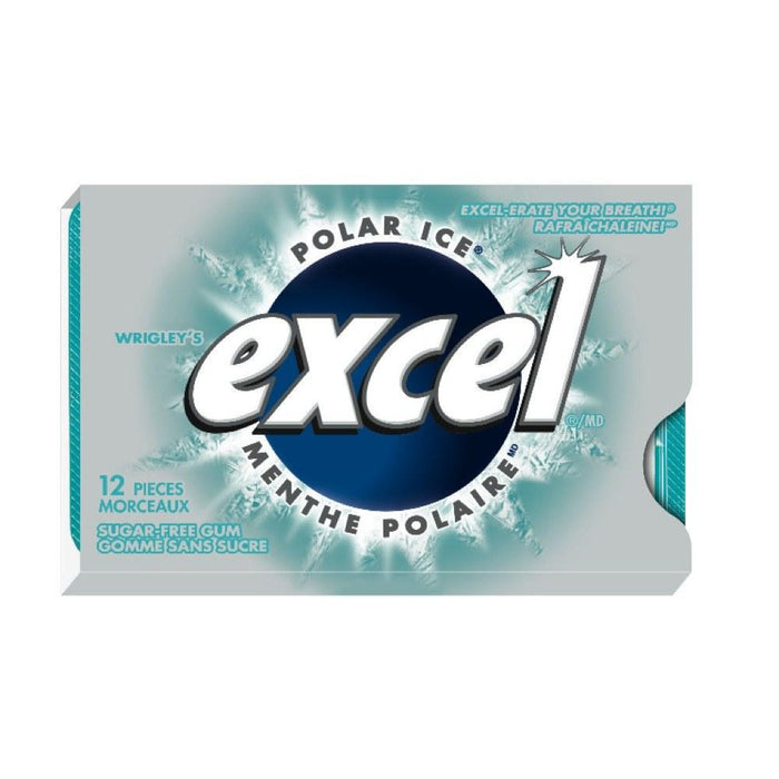 EXCEL GOMME MENTHE POLAIRE  1 UN