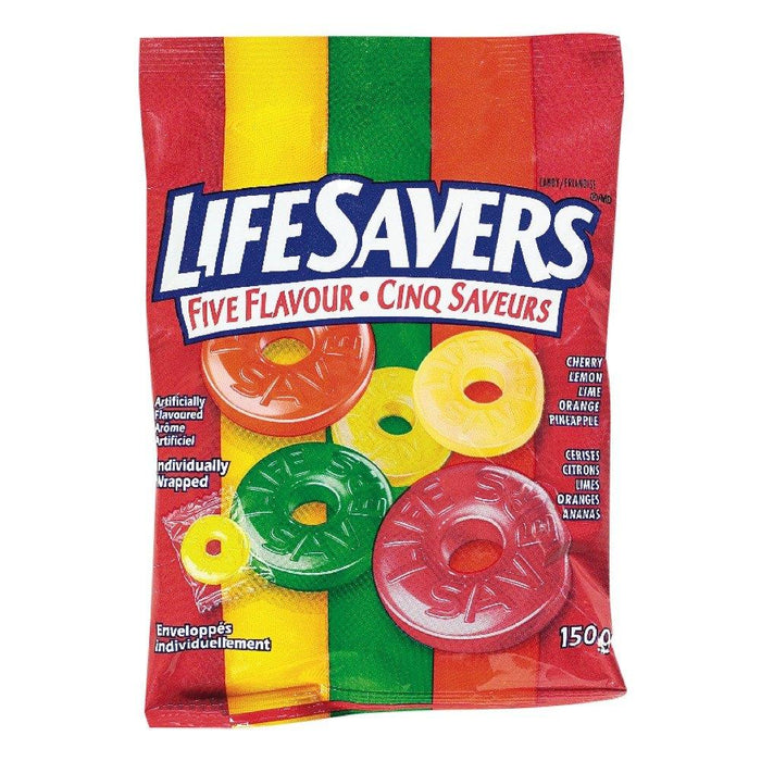 LIFE SAVERS BONBON 5 SAVEURS 150 G