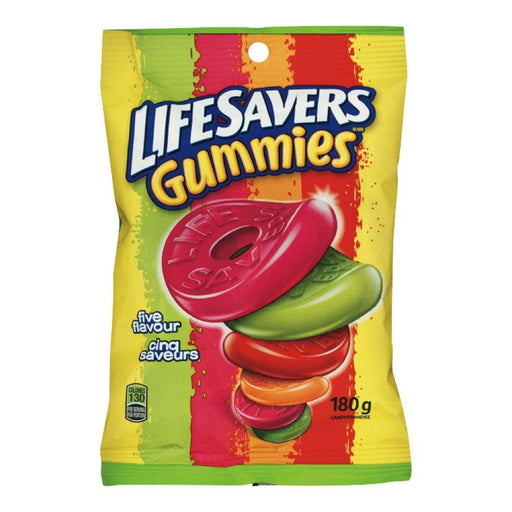 LIFE SAVERS GUMMIES 5 SAVEURS  180 G