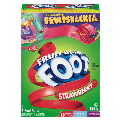 BETTY CROCKER FRUIT O LONG FRAISE 128 G