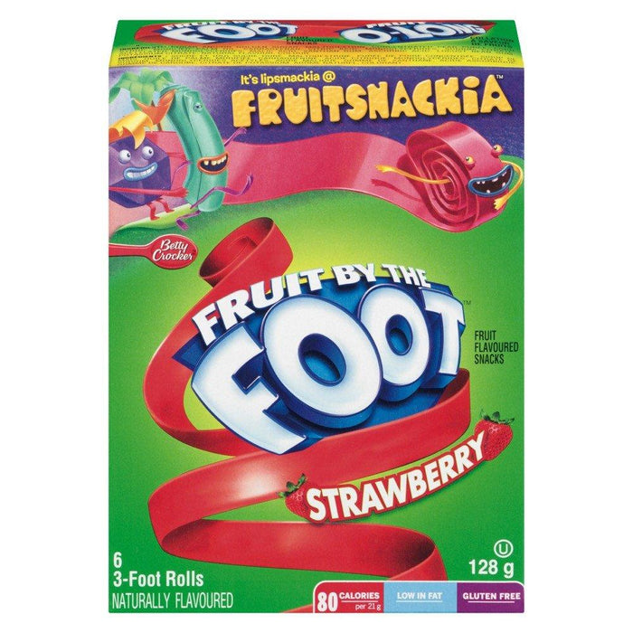 BETTY CROCKER FRUIT O LONG FRAISE 128 G