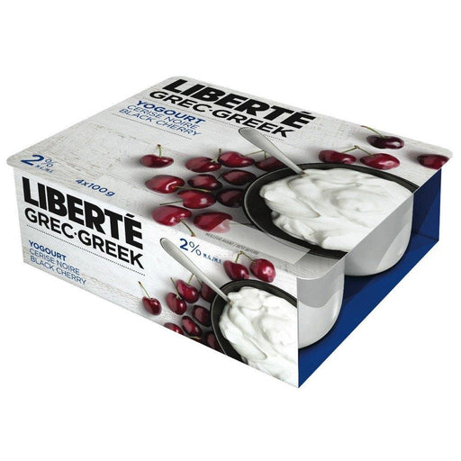 LIBERTÉ YOGOURT GREC CERISE 2% 100 G