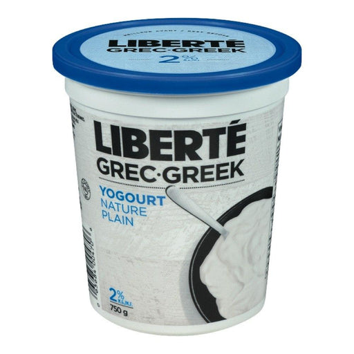LIBERTÉ YOGOURT GREC NATURE 2% 750 G