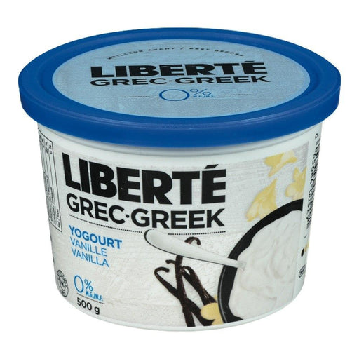LIBERTÉ YOGOURT GREC VANILLE 0% 500 G