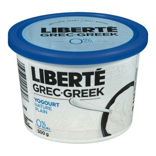 LIBERTÉ YOGOURT GREC NATURE 0% 500 G