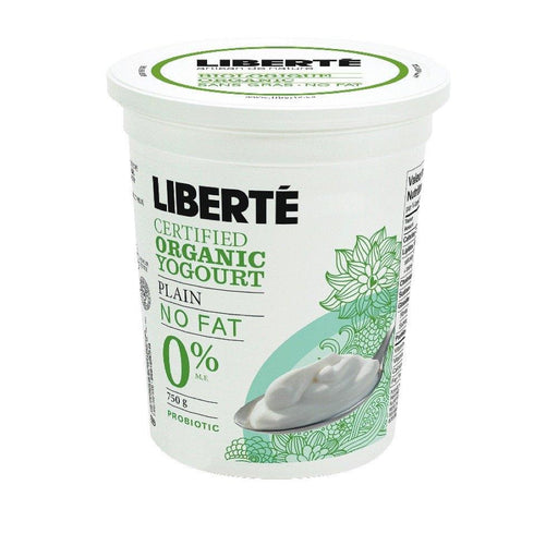 LIBERTÉ YOGOURT NATURE SANS-GRAS BIO 750 G