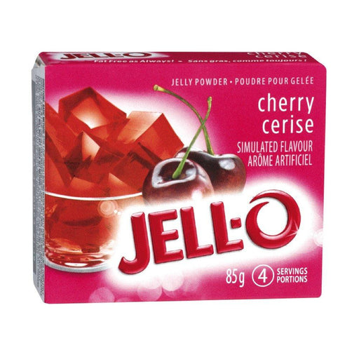 JELL-O POUDRE POUR GELÉE CERISE 85 G