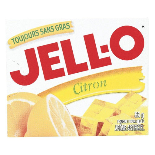 JELL-O POUDRE POUR GELÉE CITRON 85 G
