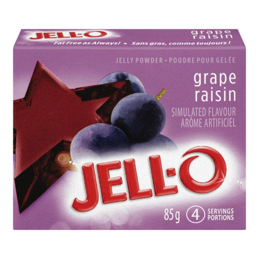 JELL-O POUDRE POUR GELÉE AU RAISIN 85 G
