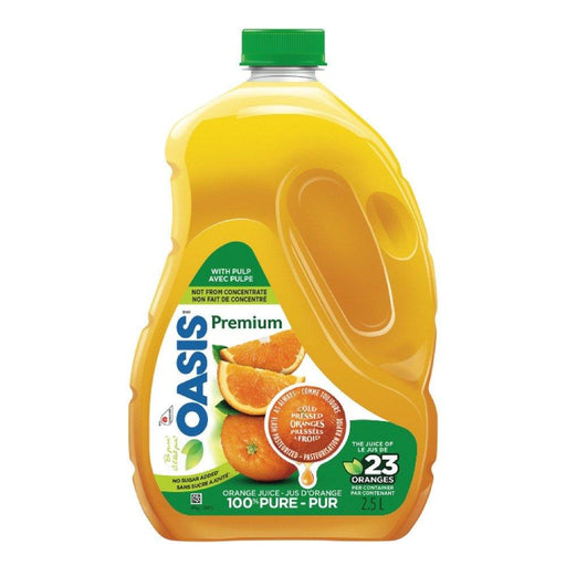 OASIS JUS D'ORANGE AVEC PULPE 2.5 L