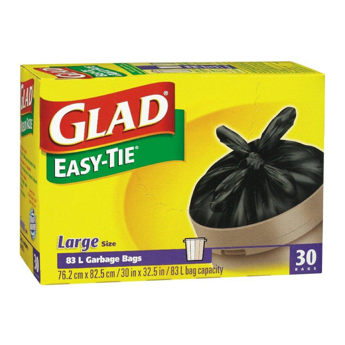 GLAD SACS À ORDURES NOEUD FACILE 30 UN