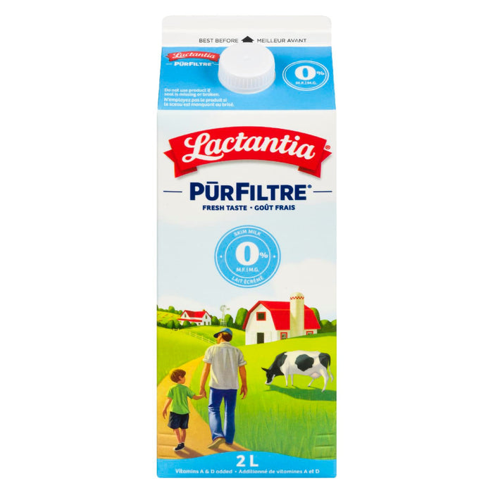 LACTANTIA PUR FILTRE LAIT ÉCRÉMÉ 2 L