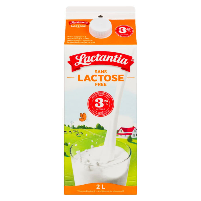 LACTANTIA LACTAID LAIT SANS LACTOSE 3,25% 2 L