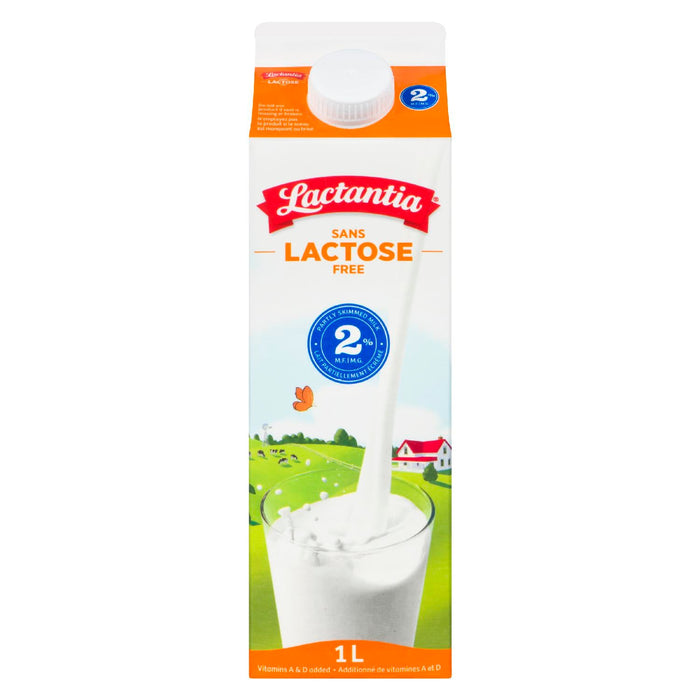 LACTANTIA LACTAID LAIT SANS LACTOSE 2% 1 L