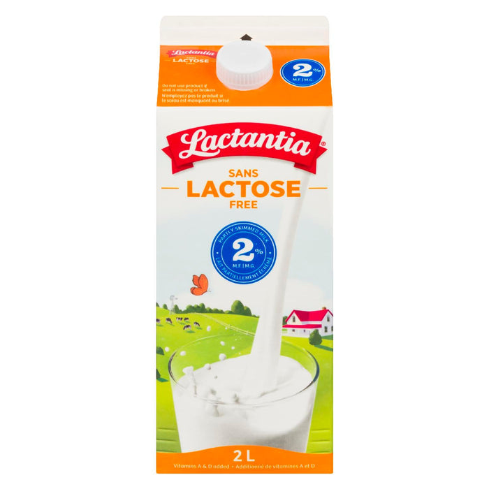 LACTANTIA, LAIT LACTAID SANS LACTOSE 2%, 2 L