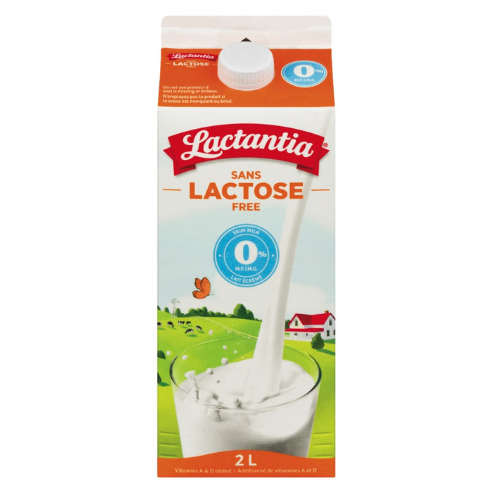 LACTANTIA LACTAID LAIT SANS LACTOSE 0% 2 L