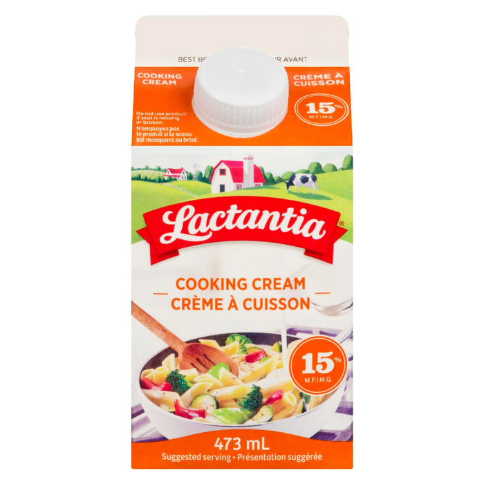 LACTANTIA CRÈME CUISSON 15% 473 ML