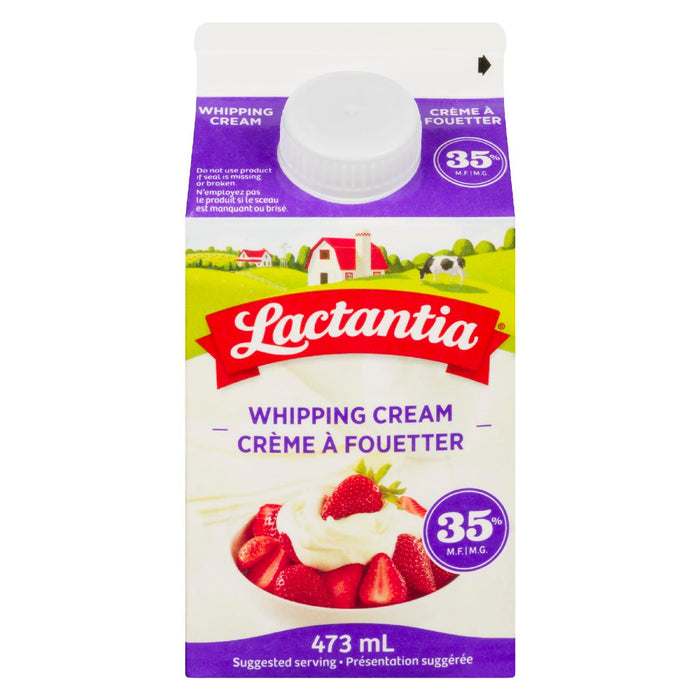LACTANTIA CRÈME FOUETTE 35% 473 ML