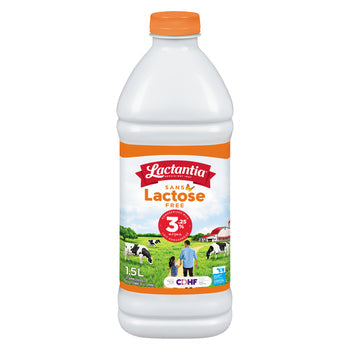 LACTANTIA LACTAID LAIT SANS LACTOSE 3,25% 1,5 L