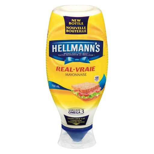 HELLMANN MAYONNAISE VRAIE SQUEEZE 750 ML
