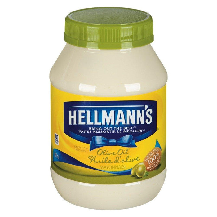 HELLMANN MAYONNAISE HUILE OLIVE 890 ML