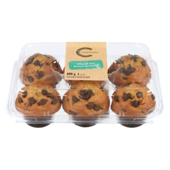 COMPLIMENTS MUFFINS AUX PÉPITES DE CHOCOLAT. 600G