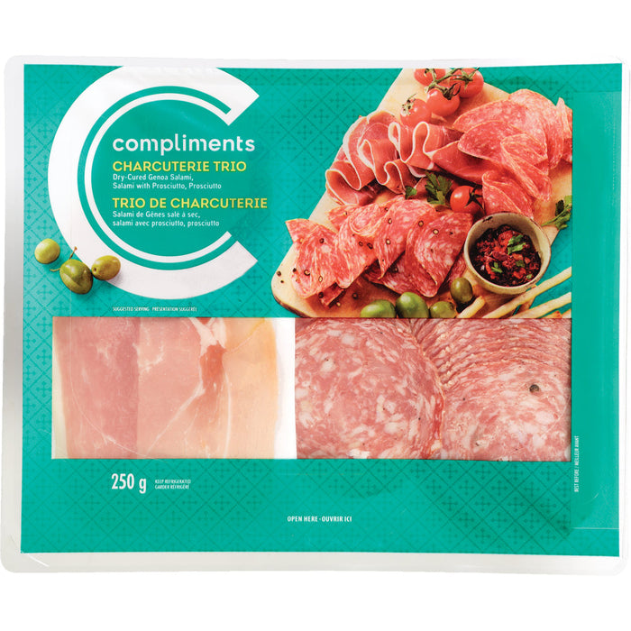 TRIO CHARCUTERIE ITALIENNE COMPLIMENTS