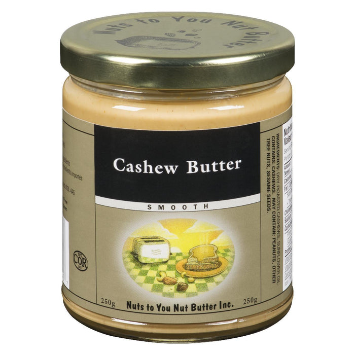 NOIX À VOUS BEURRE DE NOIX BEURRE DE CAJOU LISSE 250 G
