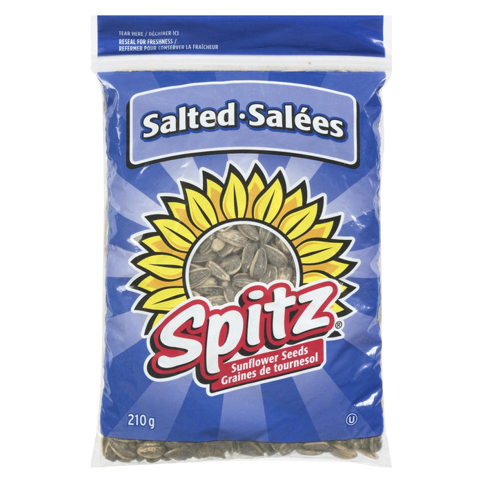 GRAINES DE TOURNESOL SPITZ SALÉES 210 G