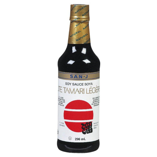 SAN-J SAUCE AU SOJA TAMARI LEGERE 296 ML