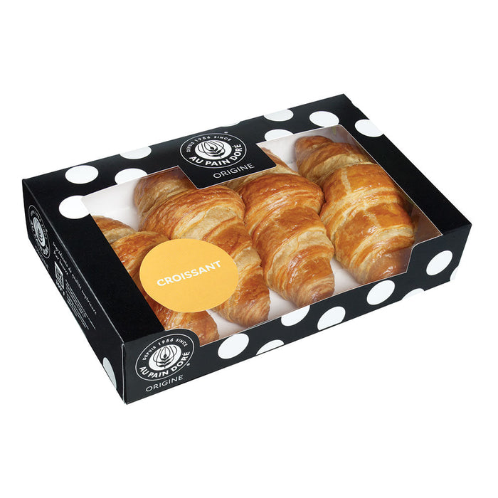 AU PAIN DORÉ CROISSANTS AU BEURRE, 4 UNITÉS