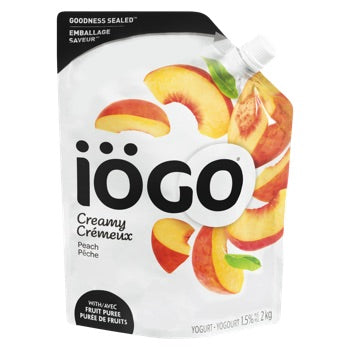 IÖGO, PEACH YOGURT, 2 KG