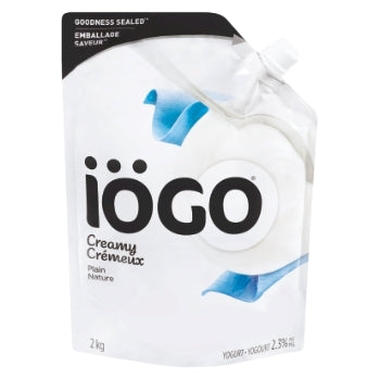 IÖGO, YAOURT NATURE 2,3%, 2 KG