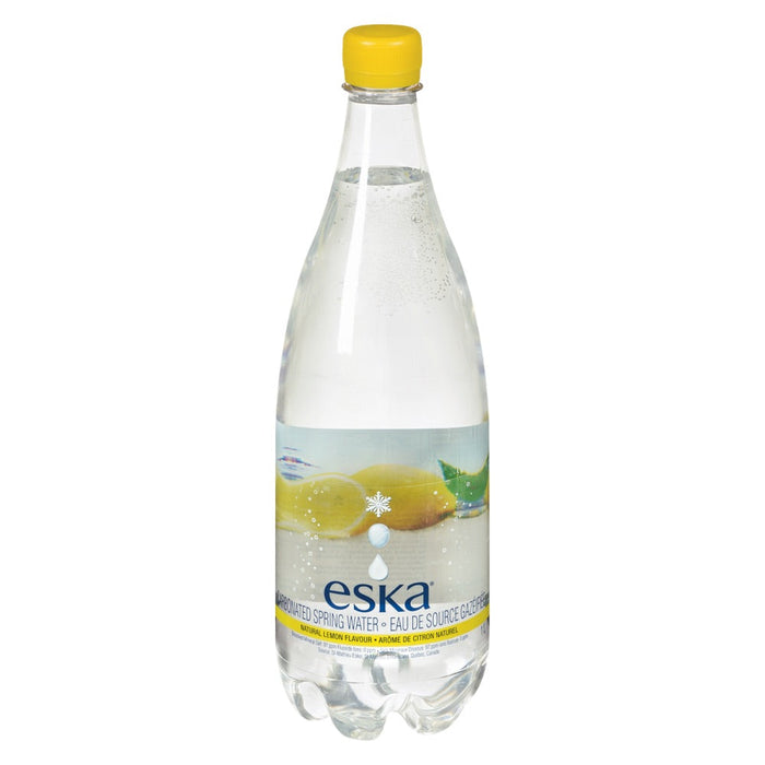 ESKA BOUTEILLE GAZÉIFIÉE CITRON EAU DE SOURCE 1 L